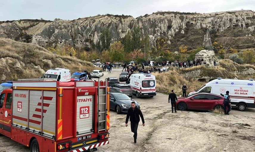 Kapadokya'da peribacası çökmesi: Yaralılar ve ölü sayısı artıyor