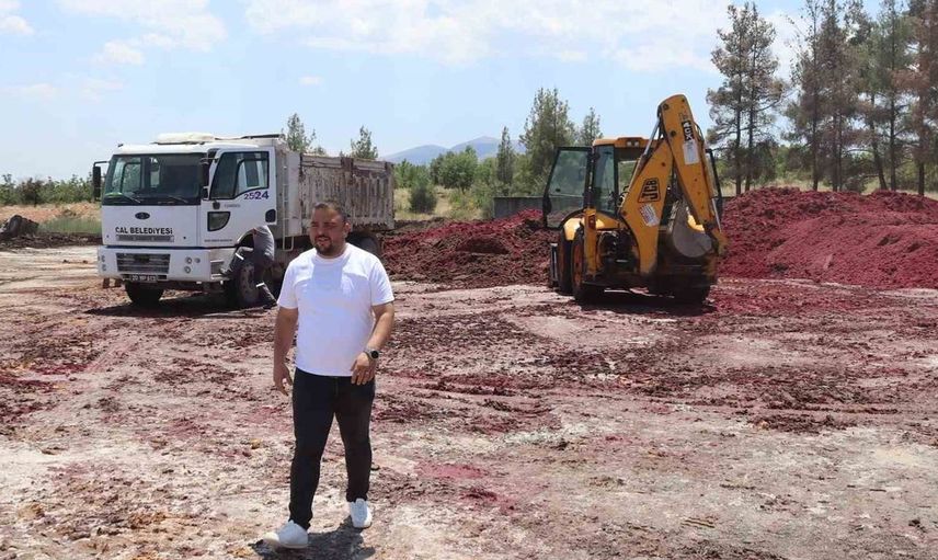Çal Belediyesi'nin desteği üreticilere güç katıyor