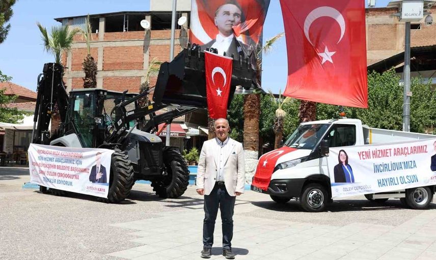 İncirliova’da yeni araçlar tanıtıldı