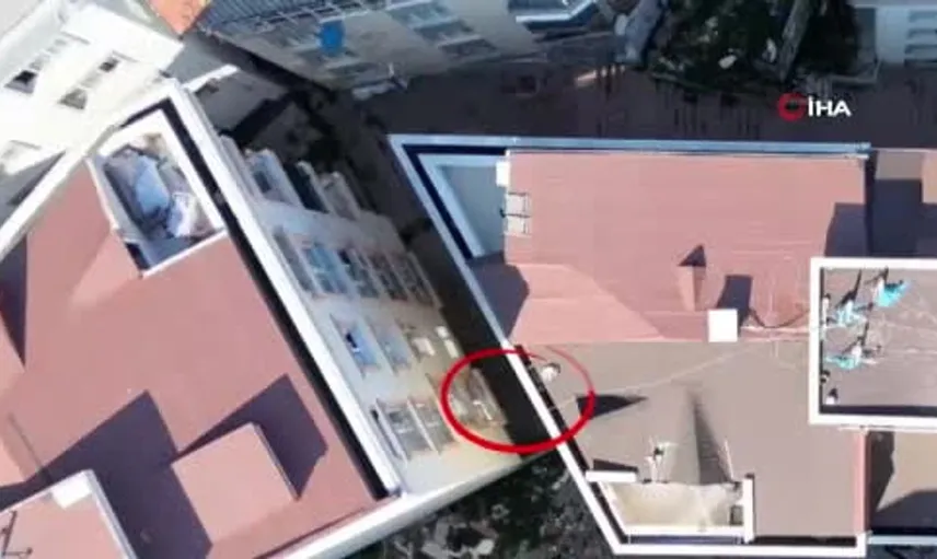Kağıthane’de altın hırsızlığı sonrası dronlu operasyonla yakalanan kurye tutuklandı