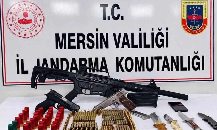 Mersin'de silah kaçakçılığına baskın: bir gözaltı tutuklama ile sonuçlandı