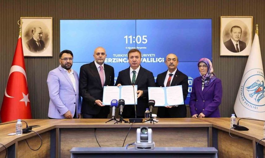 Erzincan'da özel eğitim meslek okulu için protokol imzalandı