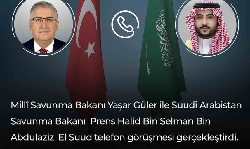 Bakan Güler, Suudi Arabistan Savunma Bakanı El Suud ile görüştü