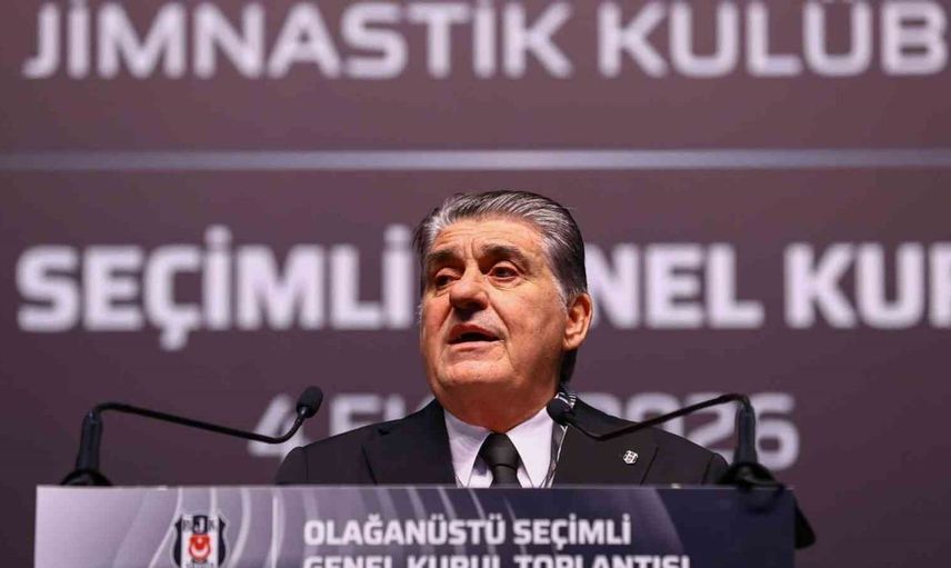 Beşiktaş'ta Serdal Adalı, yeniden başkan seçildi