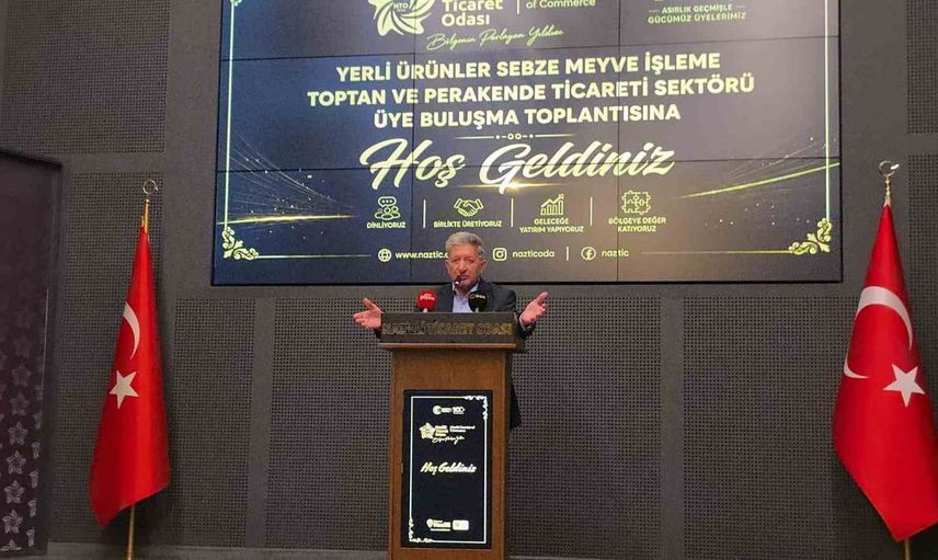 Nazilli Ticaret Odası yerel ürünlerin tanıtımına önem veriyor