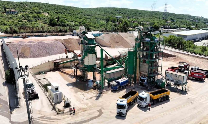 Kocaeli'de yerli asfalt üretimi artıyor: 115 bin ton asfalt üretildi