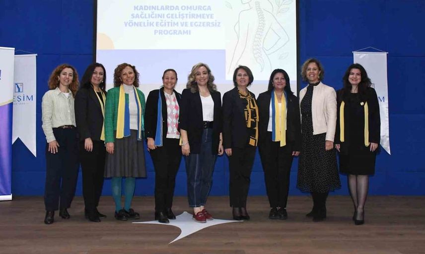 Yeşim Grup, kadınlar için omurga sağlığına farkındalık kazandırdı