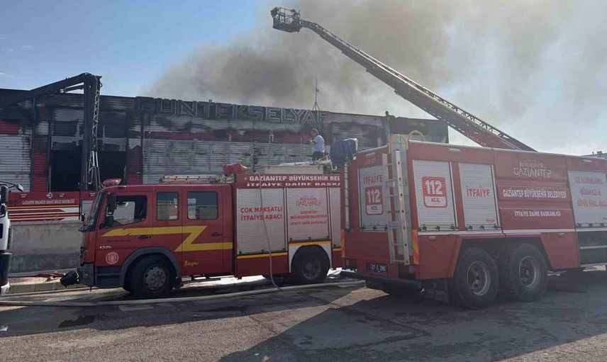 Gaziantep'te fabrika yangını sonrası sigorta dolandırıcılığı iddiası: Fabrika sahibi tutuklandı