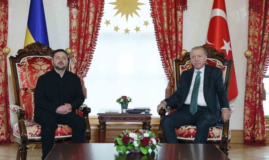 Dolmabahçe'de üst düzey zirve: Erdoğan ve Zelenskiy bir araya geldi