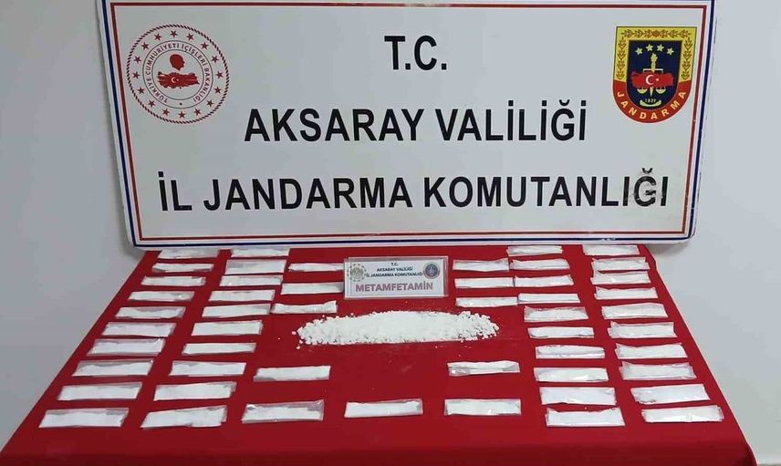 Aksaray'da uyuşturucu ticareti yapan şahıs jandarma operasyonuyla yakalandı