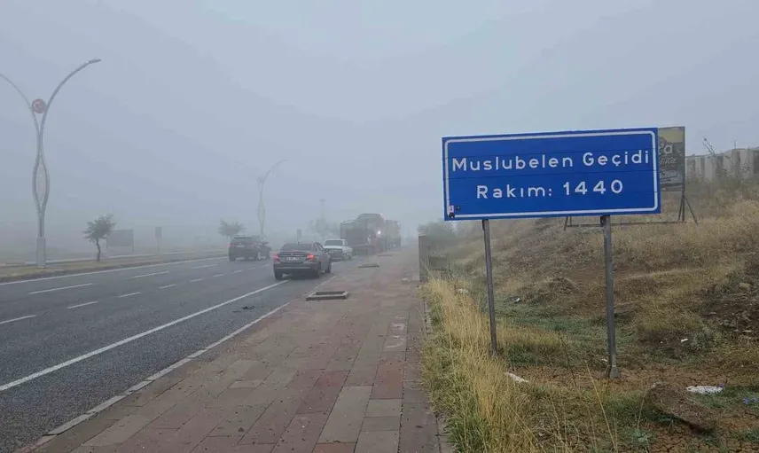 Yozgat'ta hava sıcaklıkları düştü, sis görüş mesafesini etkiledi
