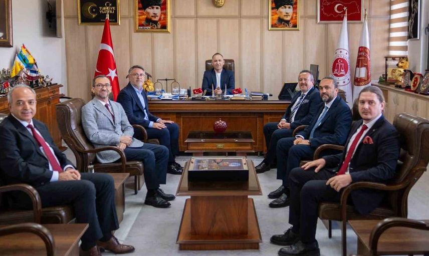 Denizli OSB yönetiminden yeni başsavcıya hayırlı olsun ziyareti