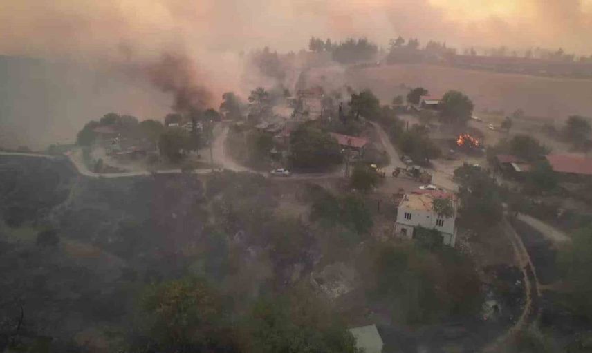 Orman yangını Adana'nın İmamoğlu ilçesine sıçradı