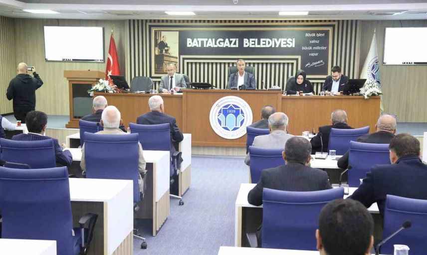 Battalgazi Belediye Meclisi ekim ayının üçüncü oturumunu tamamladı