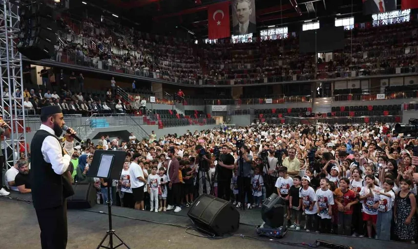 Gaziantep’te yaz okullarının kapanışı coşkuyla kutlandı