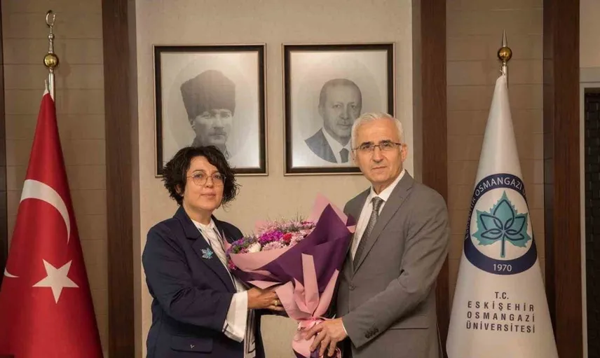 Esogü rektörlüğüne emine gümüşsoy atandı: devir teslim töreni gerçekleştirildi