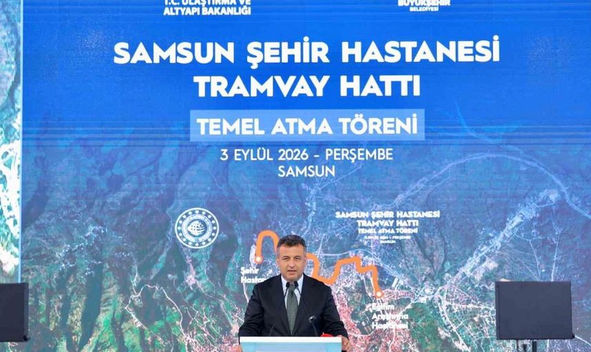 Samsun'da ulaşım ağını genişleten yeni tramvay hattı: Birlik ve beraberliğin gücü