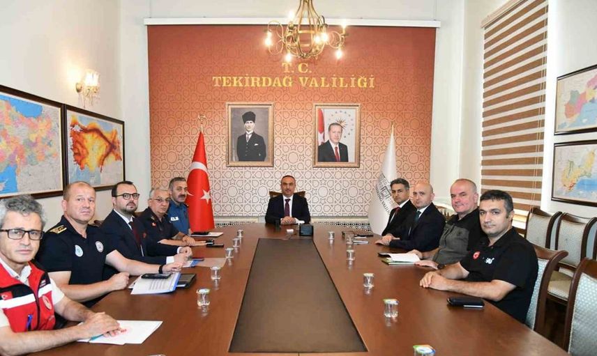 Orman yangınlarına karşı tedbirler masaya yatırıldı