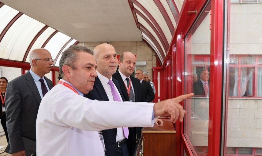 Rektör Ulusoy, BEUN Hastanesi’nde yenileme çalışmalarını yerinde inceledi