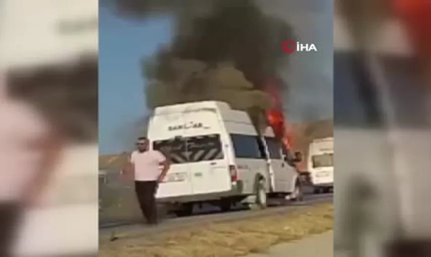 Ankara'nın Elmadağ ve Yenimahalle ilçelerinde araç yangınları meydana geldi
