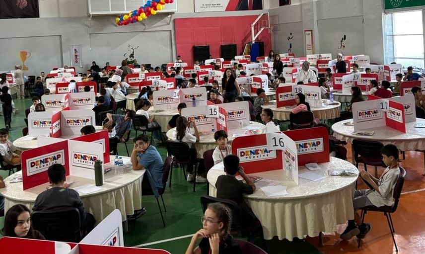 Van'da 453 öğrenci DENEYAP sınavında yeteneklerini sergiledi