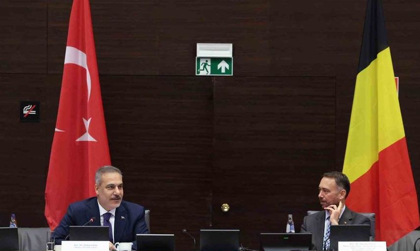 Türkiye ve Belçika bakanları kritik toplantıda bir araya geldi