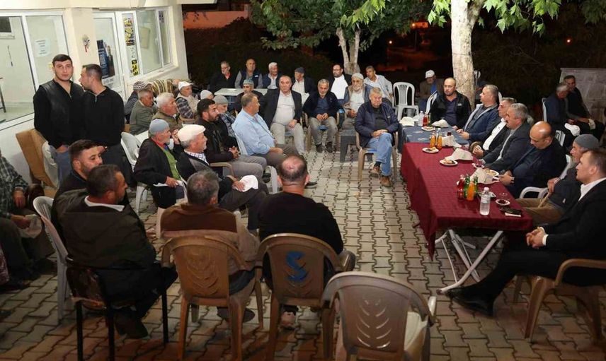 Çınarlıkuyu'da vatandaşlarla buluşan başkan şimşek, talepleri yerinde dinledi
