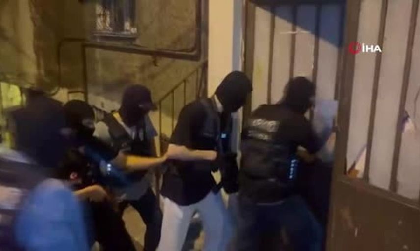 Şişli'de dev uyuşturucu baskını: 297 kilogram uyuşturucu madde ele geçirildi