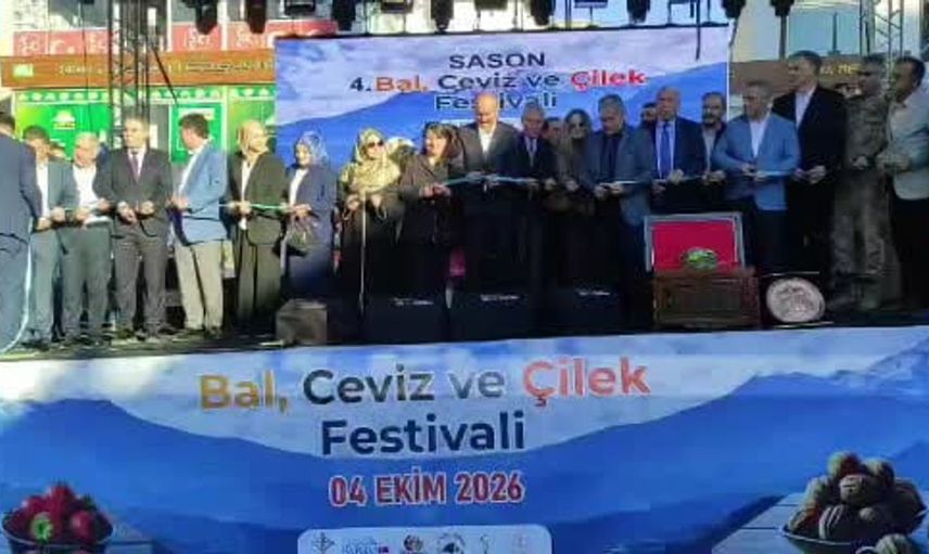 Sason'da festivalde rekor fiyat: 1 kilogram bal 400 bin liraya satıldı