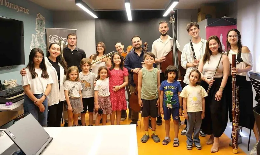 Çocuklar müzikle büyülü bir yolculuğa çıktı