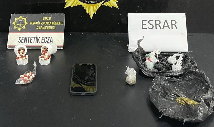 Mersin'de uyuşturucu operasyonu düzenlendi: 1 kişi tutuklandı