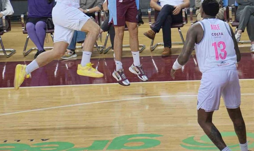 Trabzonspor, Sabah BC'yi farklı mağlup etti: 100-83