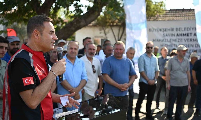 İvrindi’de davullu zurnalı karşılama ile altyapı seferberliği