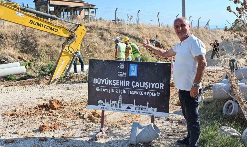 Yenişehir'in altyapısı güçleniyor: Bursa Büyükşehir Belediyesi'nden önemli adım