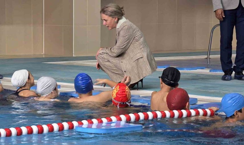 Nazilli'de çocuklar yüzme eğitimi alıyor: Geleceğe kulaç atma projesi başlıyor