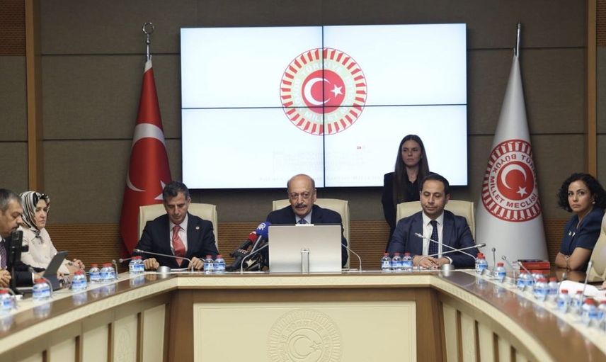 TBMM sağlık, aile, çalışma ve sosyal işler komisyonu Gazze için toplandı