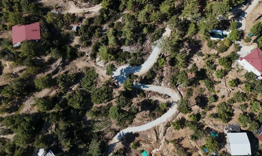 Madran Mahallesi'nde yol çalışmaları tamamlandı