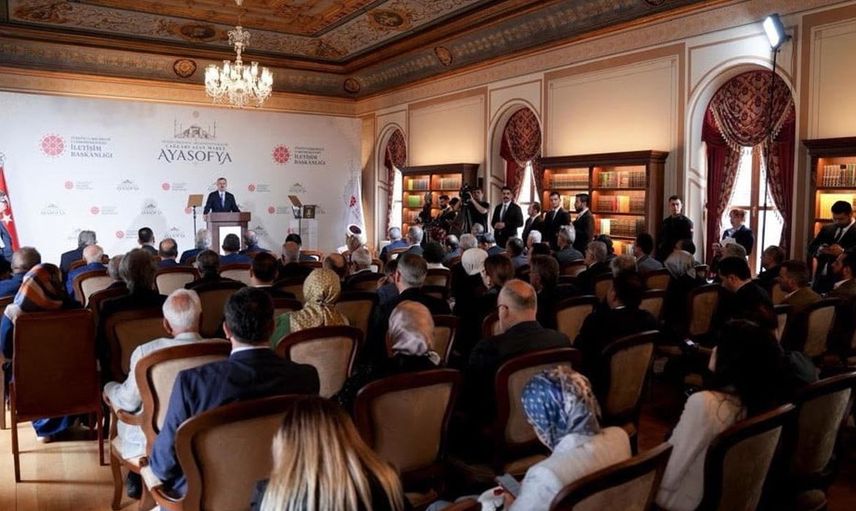 Burhanettin Duran: Ayasofya’nın ibadete açılması adeta bir Kızılelma’ydı