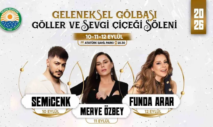 Eylül ayında gölbaşında müzik ve eğlence dolu günler başlıyor