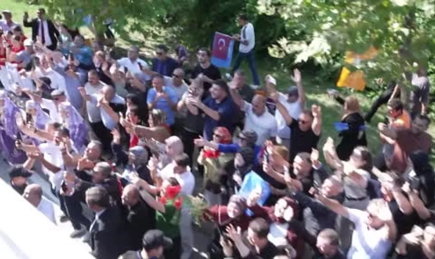 Cumhurbaşkanı Erdoğan’a samsun’da yoğun ilgi
