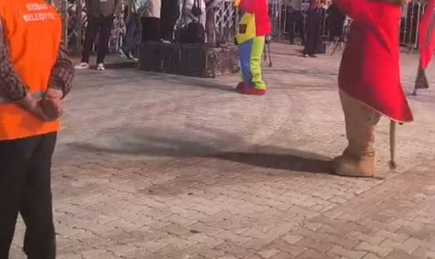 Keban festivalinde devrilen led ekranın görüntüleri ortaya çıktı
