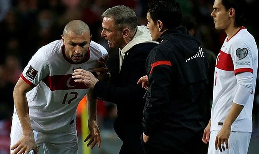 A Milli Takım'da Portekiz maçı öncesi futbolcular ve Stefan Kuntz taktik konusunda anlaşamamış!