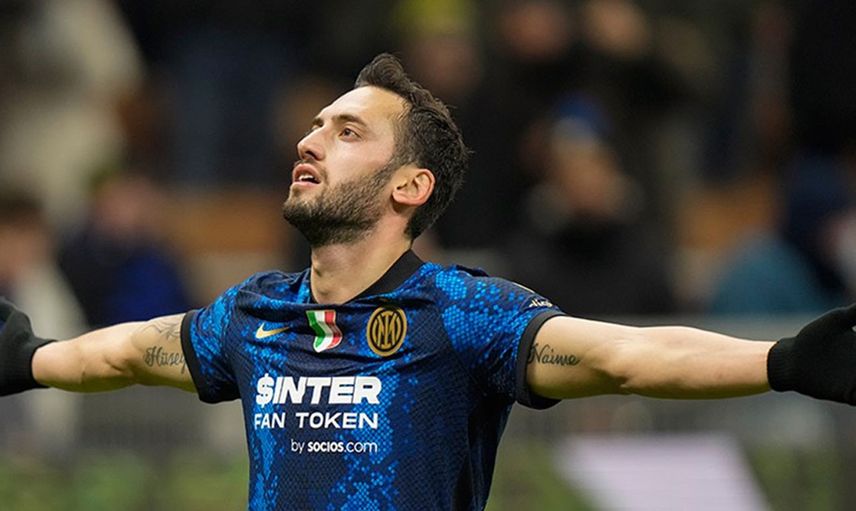 A Milli Takım'ın yıldızı Hakan Çalhanoğlu Inter'de istatistikleri ile rekor kırdı!