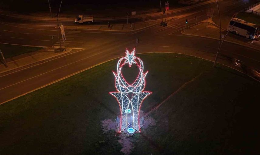 Kayseri’nin estetik dönüşümü: Aydınlatma çalışmalarıyla şehir ışılıyor