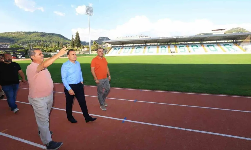 Muğlaspor, tarihi gece maçında 1. Lig heyecanını yaşıyor