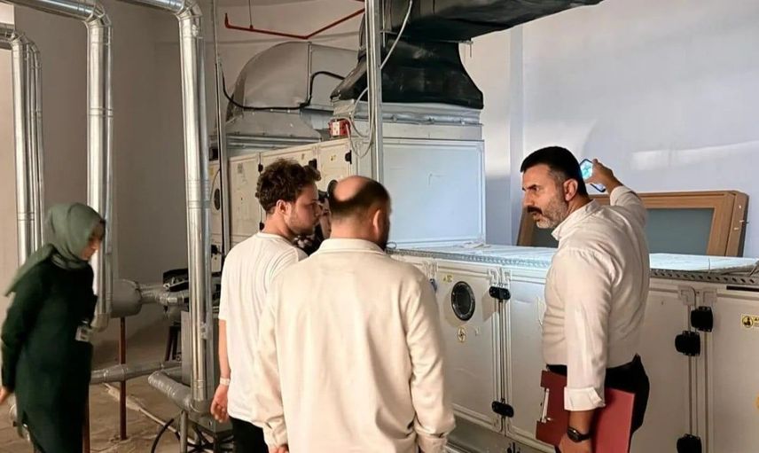 Sinop'ta ilçe hastanelerinde iş sağlığı ve güvenliği denetimlerine hız verildi