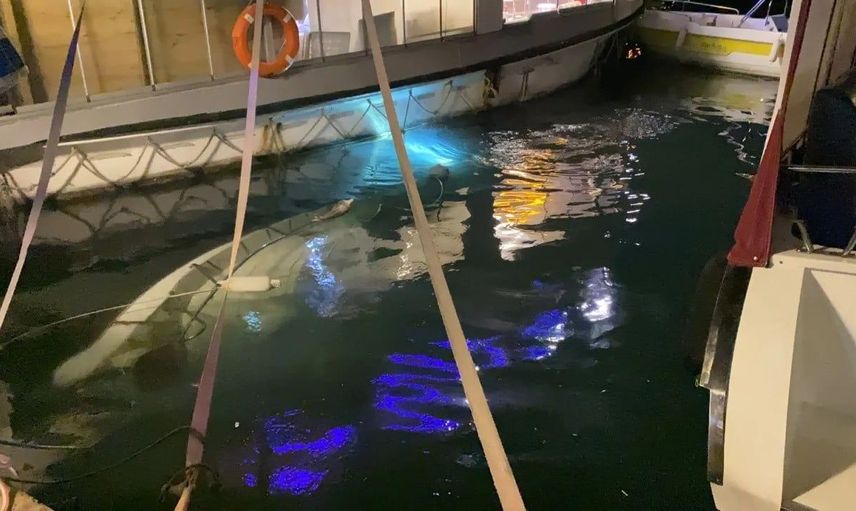 Sinop'ta tekne battı, dalgıçlar çalışmalara başladı