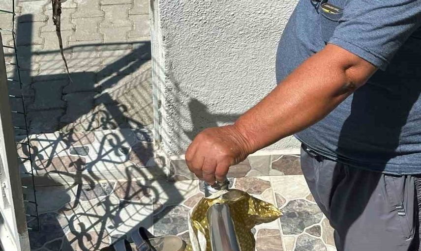 Enez’de yazlık sitede yılan paniği artıyor