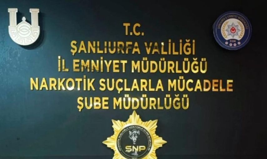 Şanlıurfa'da düzenlenen uyuşturucu operasyonunda 3 kişi tutuklandı