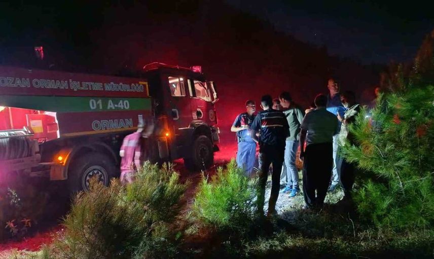 Adana'daki orman yangını kontrol altına alındı